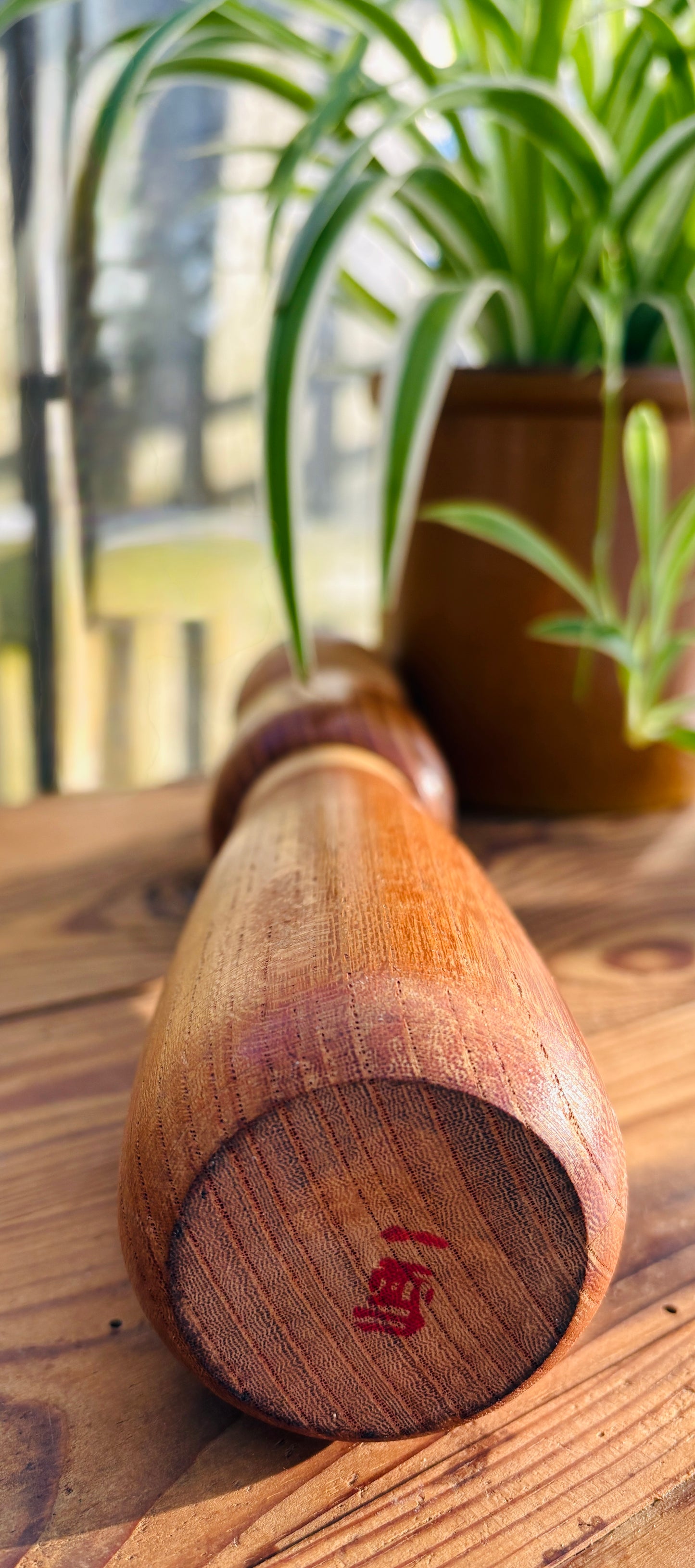 Vintage Japansk Kokeshi – 36 cm høj