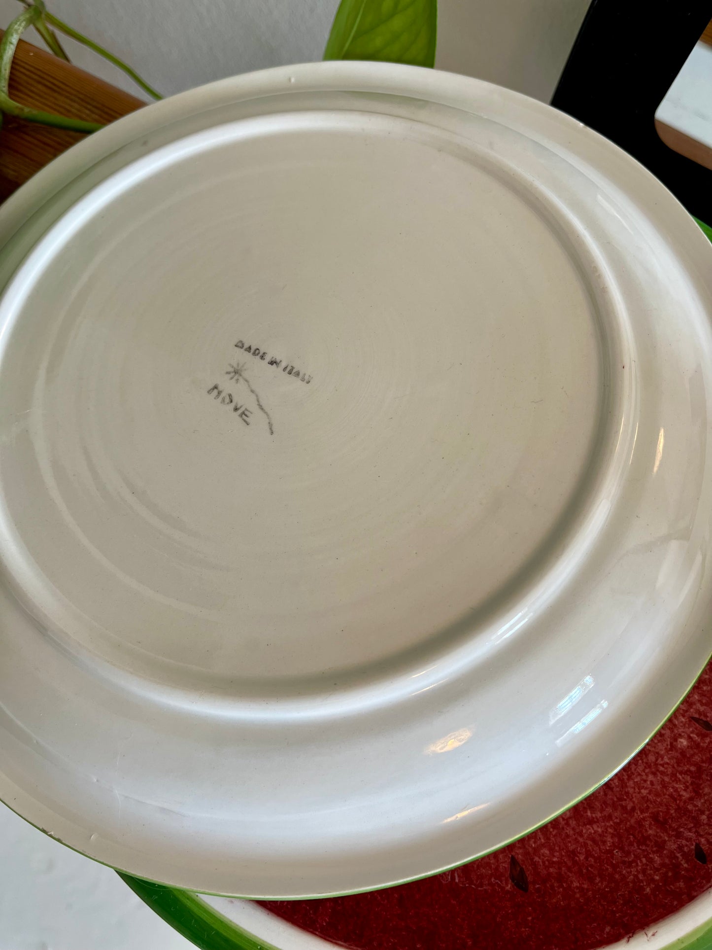 Italienske vintage tallerkener