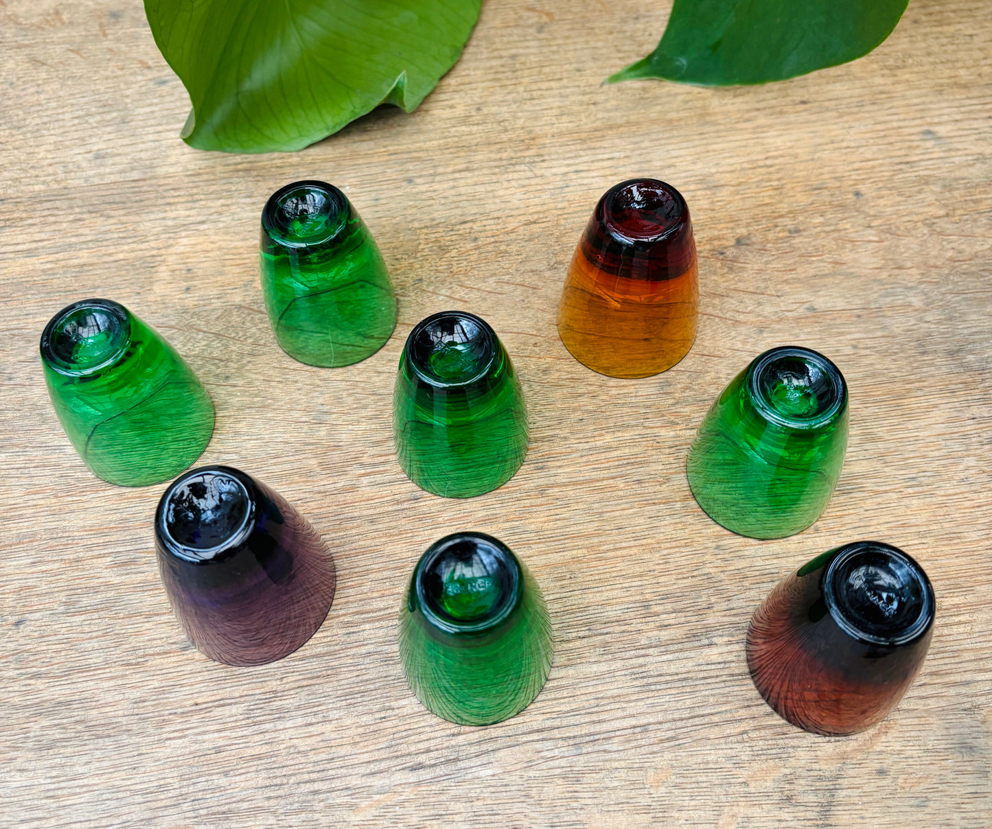 Vintage franske shotsglas