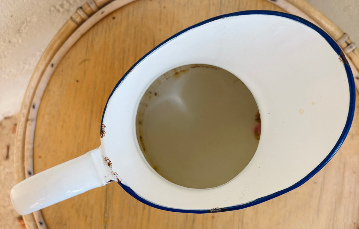 Enamel pitcher