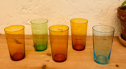 Retro sodavandsglas fra Holmegaard