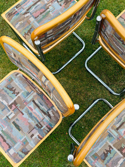 Sæt med 4 originale italienske frisvingere