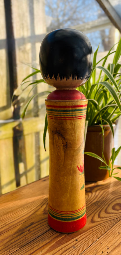 Vintage Japansk Kokeshi – 30 cm