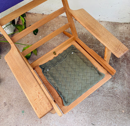 Hans J. Wegner højrygget lænestol