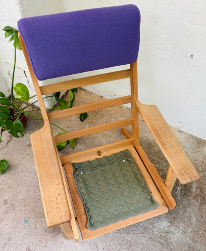 Hans J. Wegner højrygget lænestol