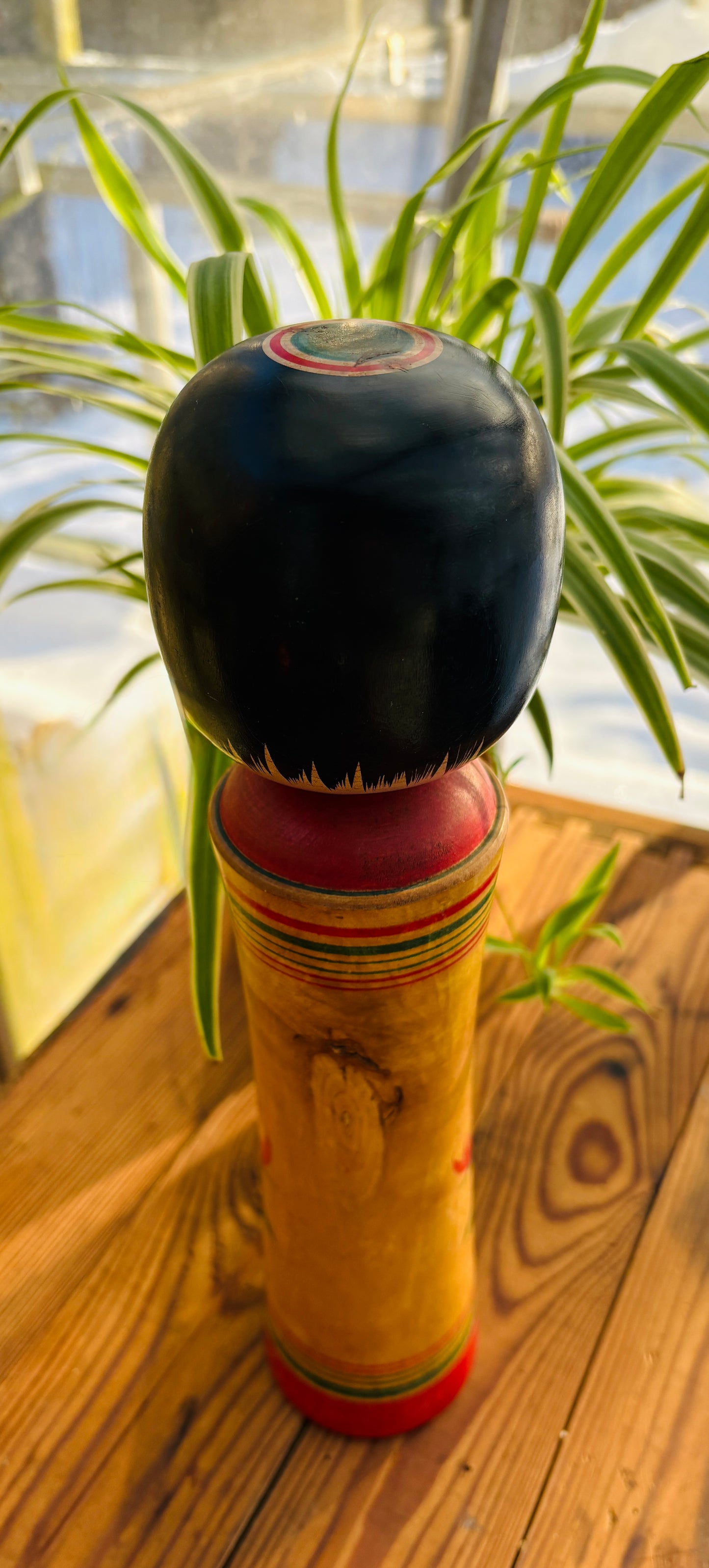 Vintage Japansk Kokeshi – 30 cm