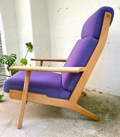 Hans J. Wegner højrygget lænestol