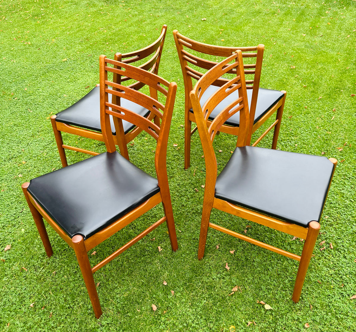 4 stk. Farstrup Model 219 / Della spisebordsstole