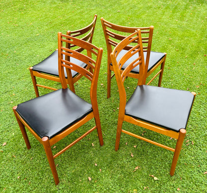 4 stk. Farstrup Model 219 / Della spisebordsstole