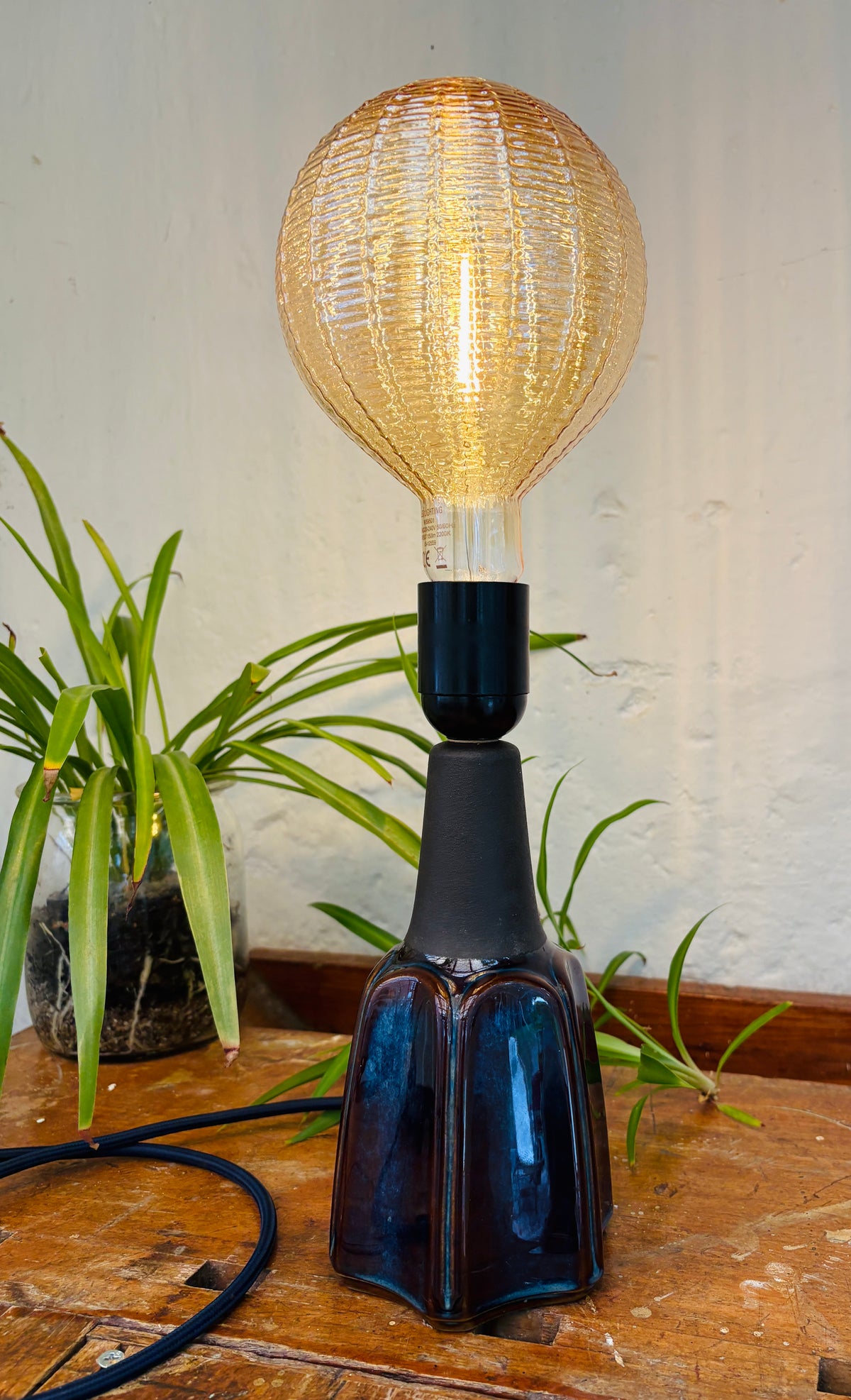 Søholm stentøjsbordlampe model 1031