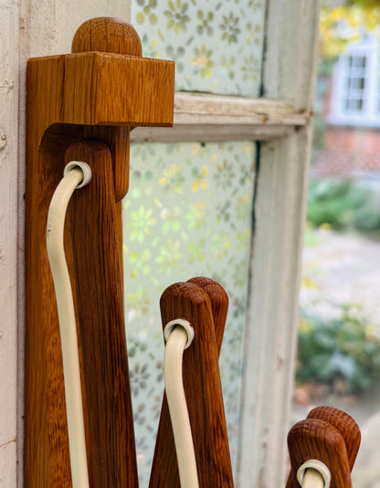LE KLINT scissor lamp Model 332/34 in oak – WITHOUT shade