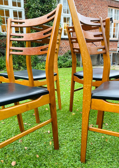 4 stk. Farstrup Model 219 / Della spisebordsstole