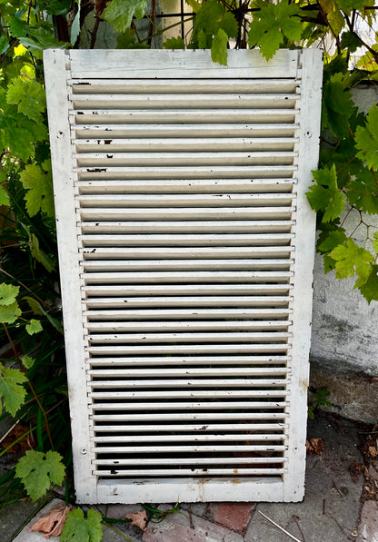 Gammel skodde i træ