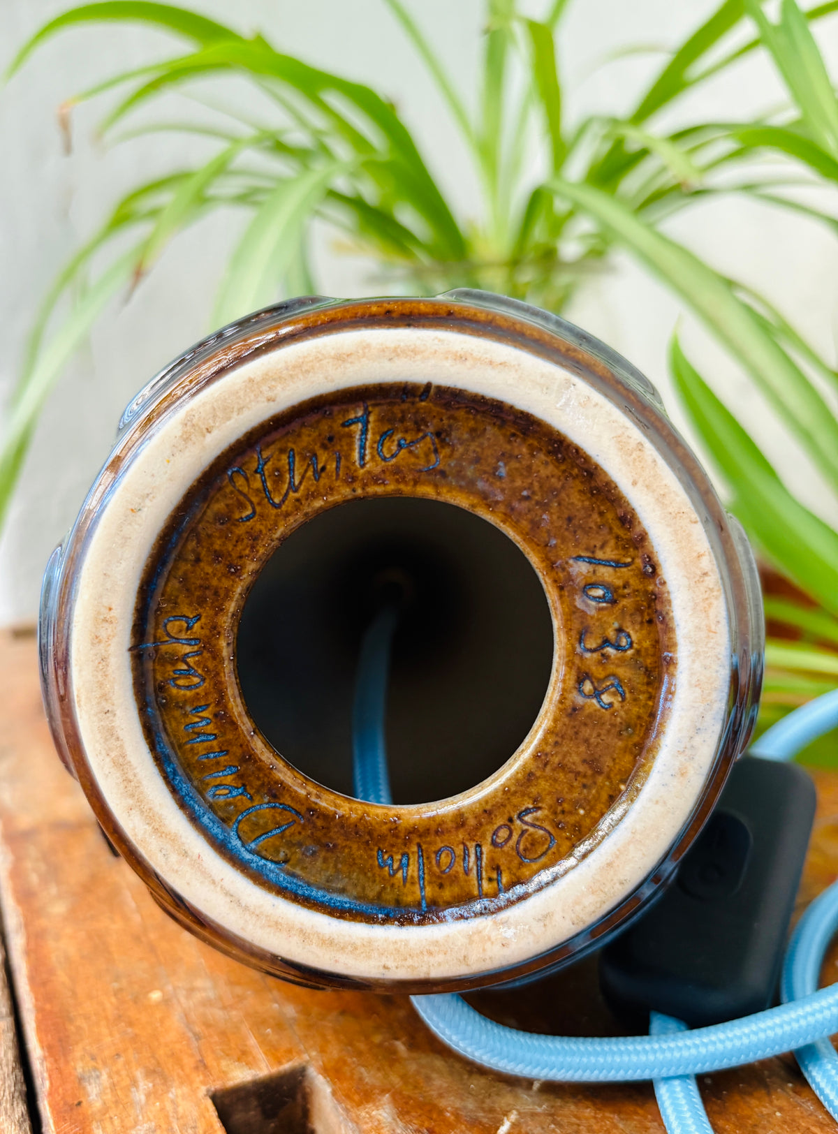 Søholm stoneware table lamp model 1038