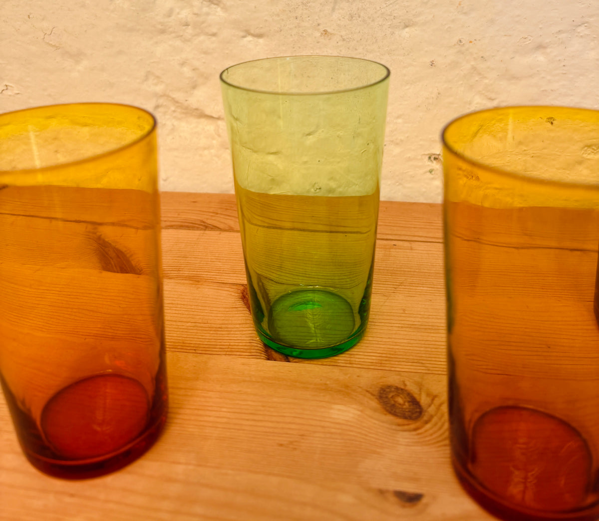 Retro sodavandsglas fra Holmegaard