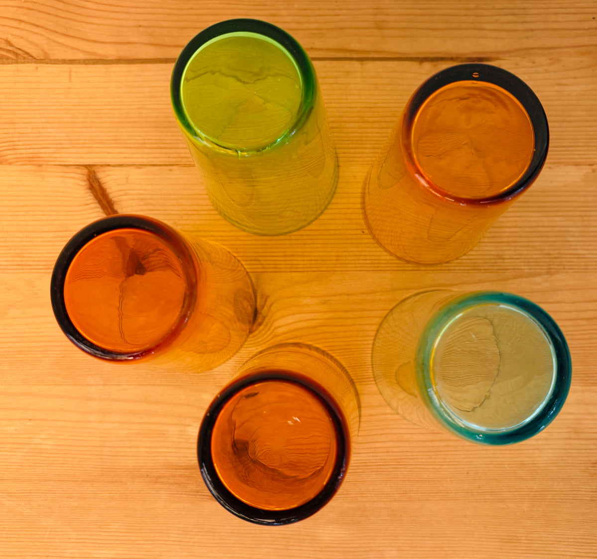Retro sodavandsglas fra Holmegaard