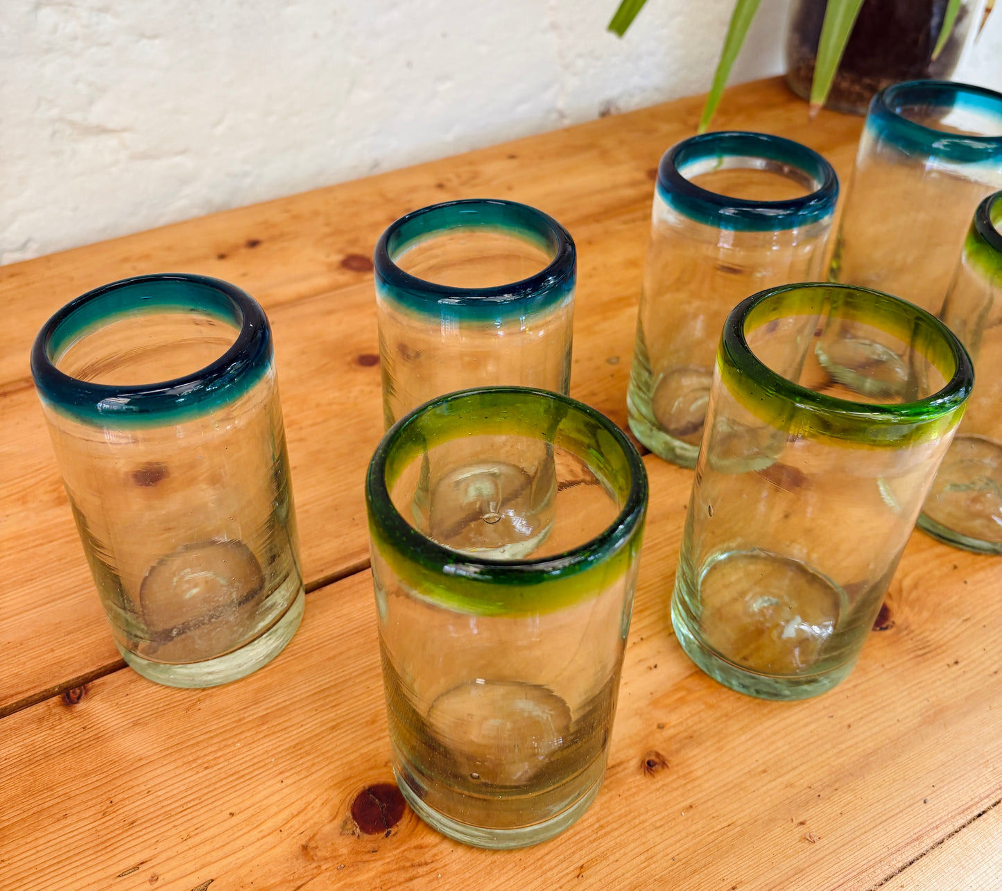 Mexicanske vintage glas