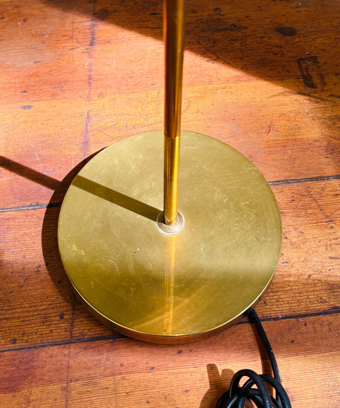 Messing bordlampe