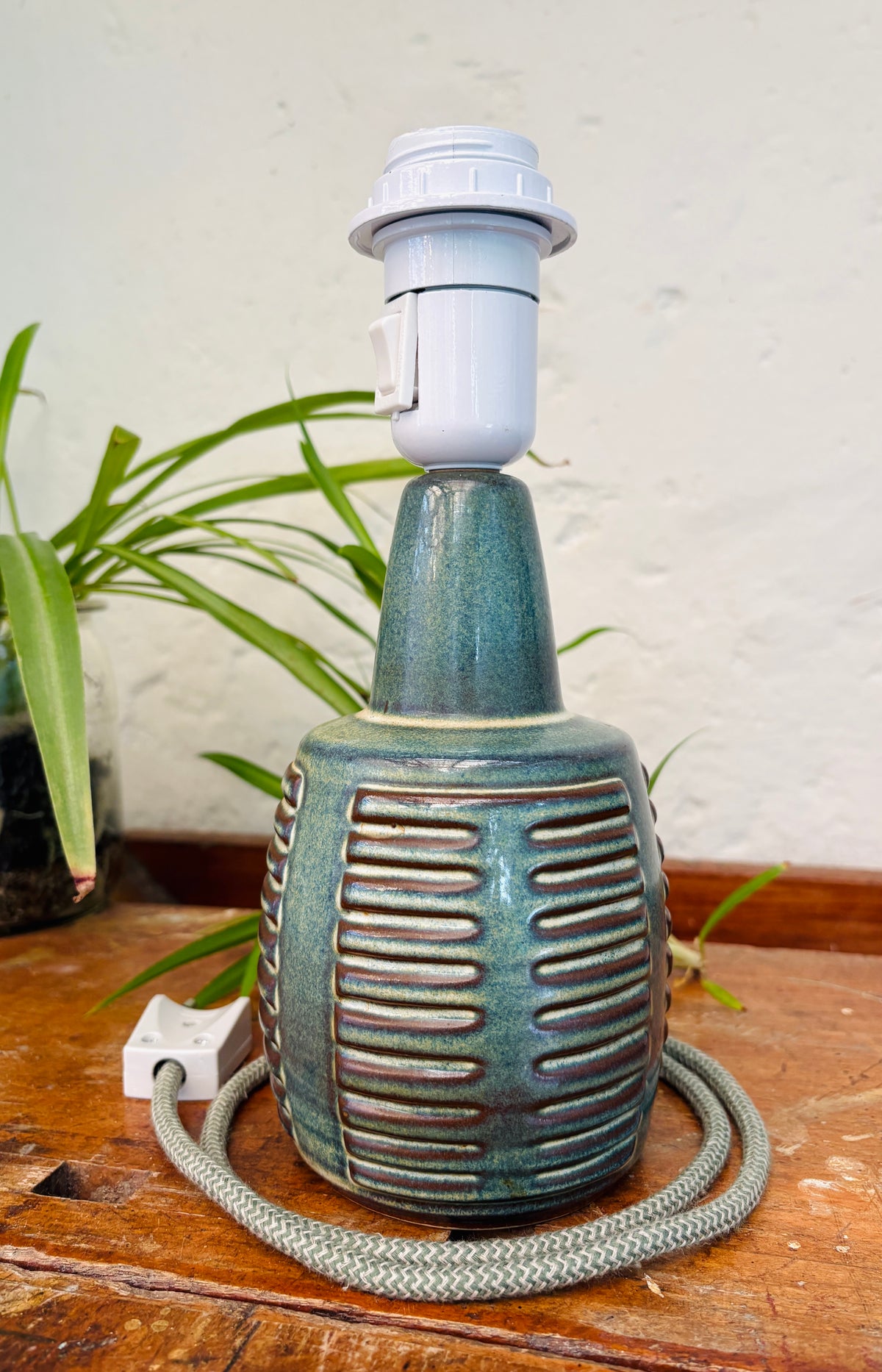 Søholm stentøjsbordlampe model 1012