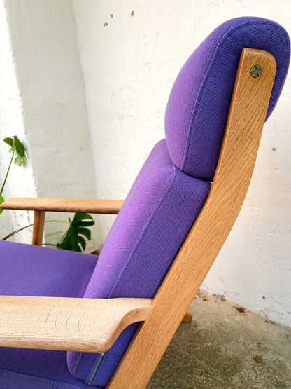 Hans J. Wegner højrygget lænestol