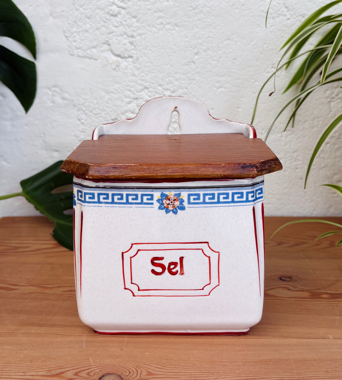 Charmerende fransk vintage saltkar