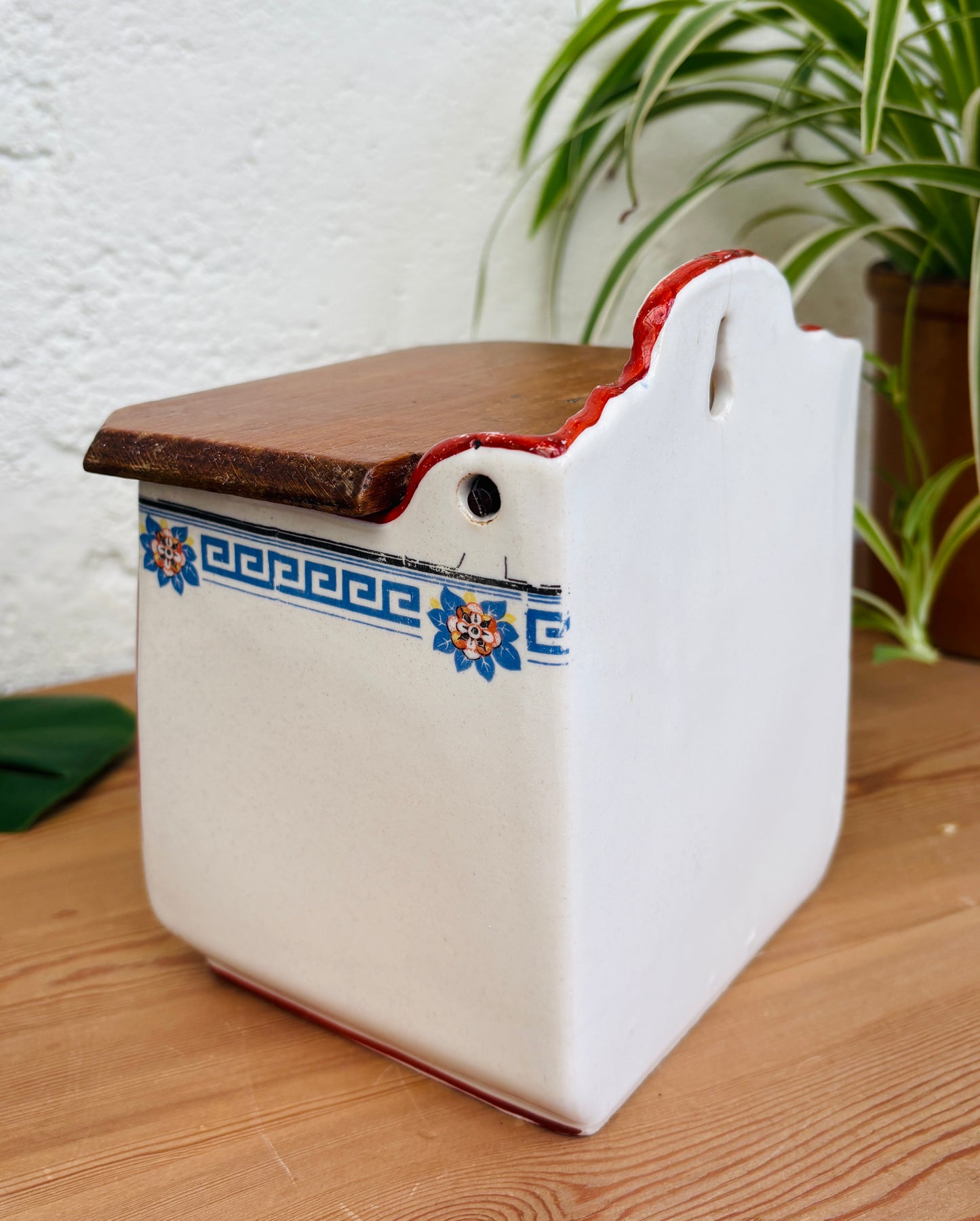 Charmerende fransk vintage saltkar