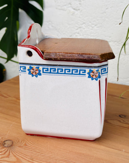 Charmerende fransk vintage saltkar