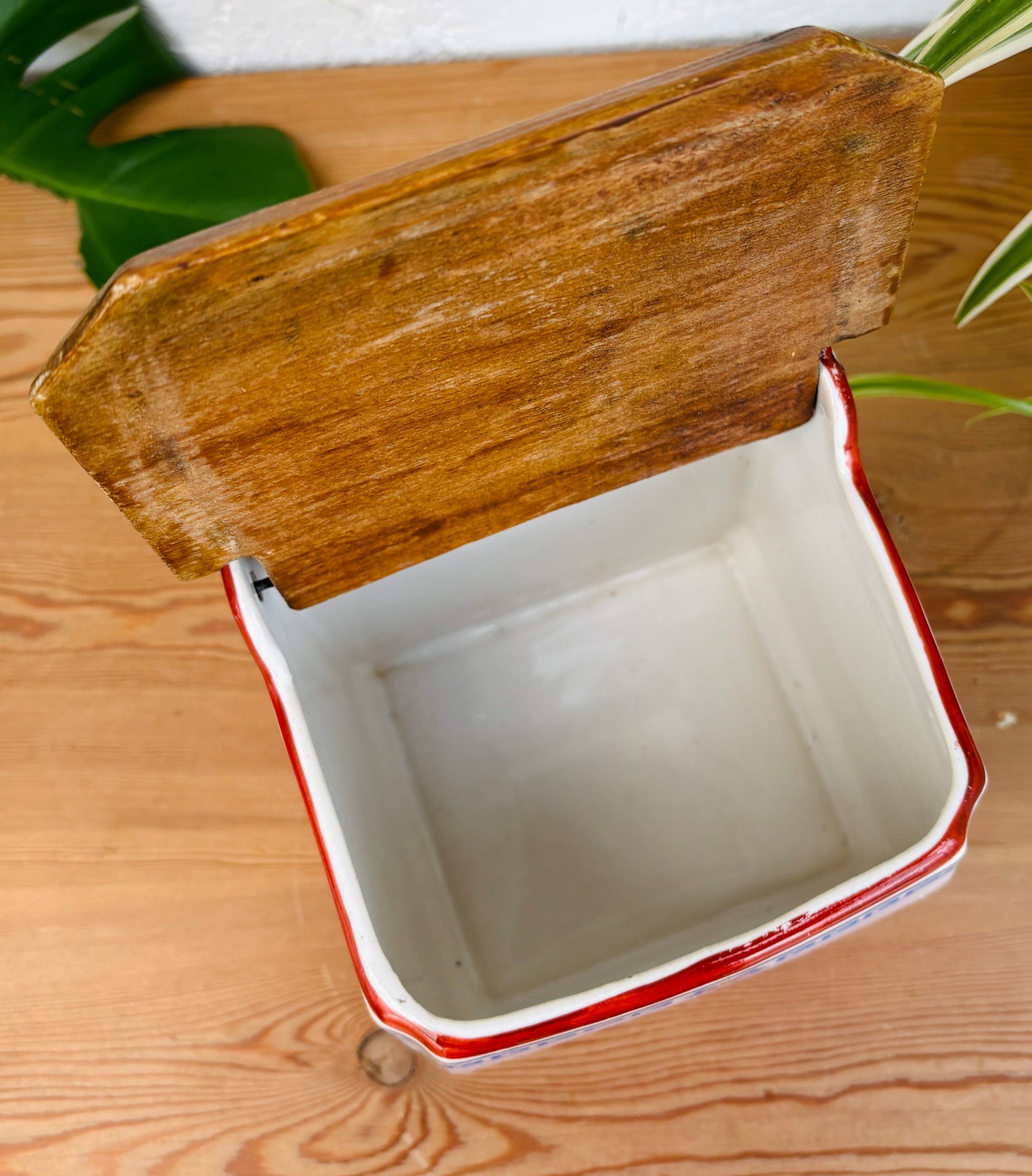 Charmerende fransk vintage saltkar