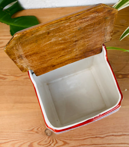 Charmerende fransk vintage saltkar