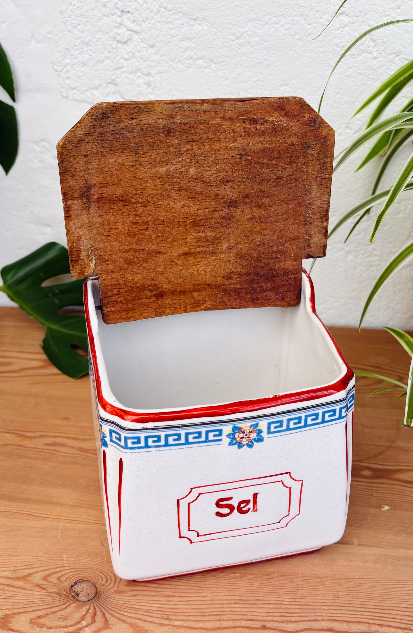 Charmerende fransk vintage saltkar