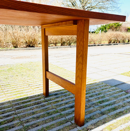 Vintage spise/tegnebord i teak og eg