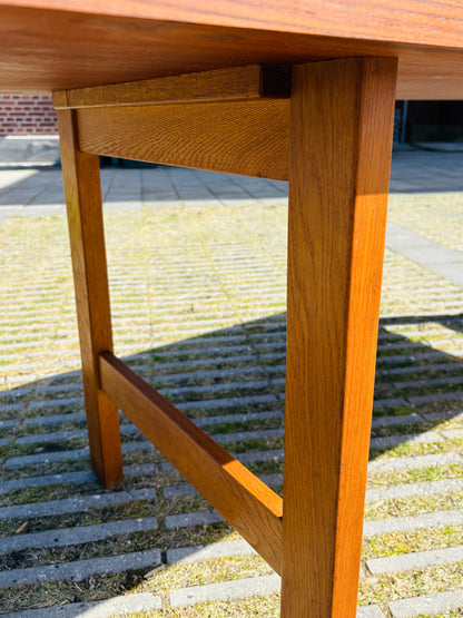 Vintage spise/tegnebord i teak og eg