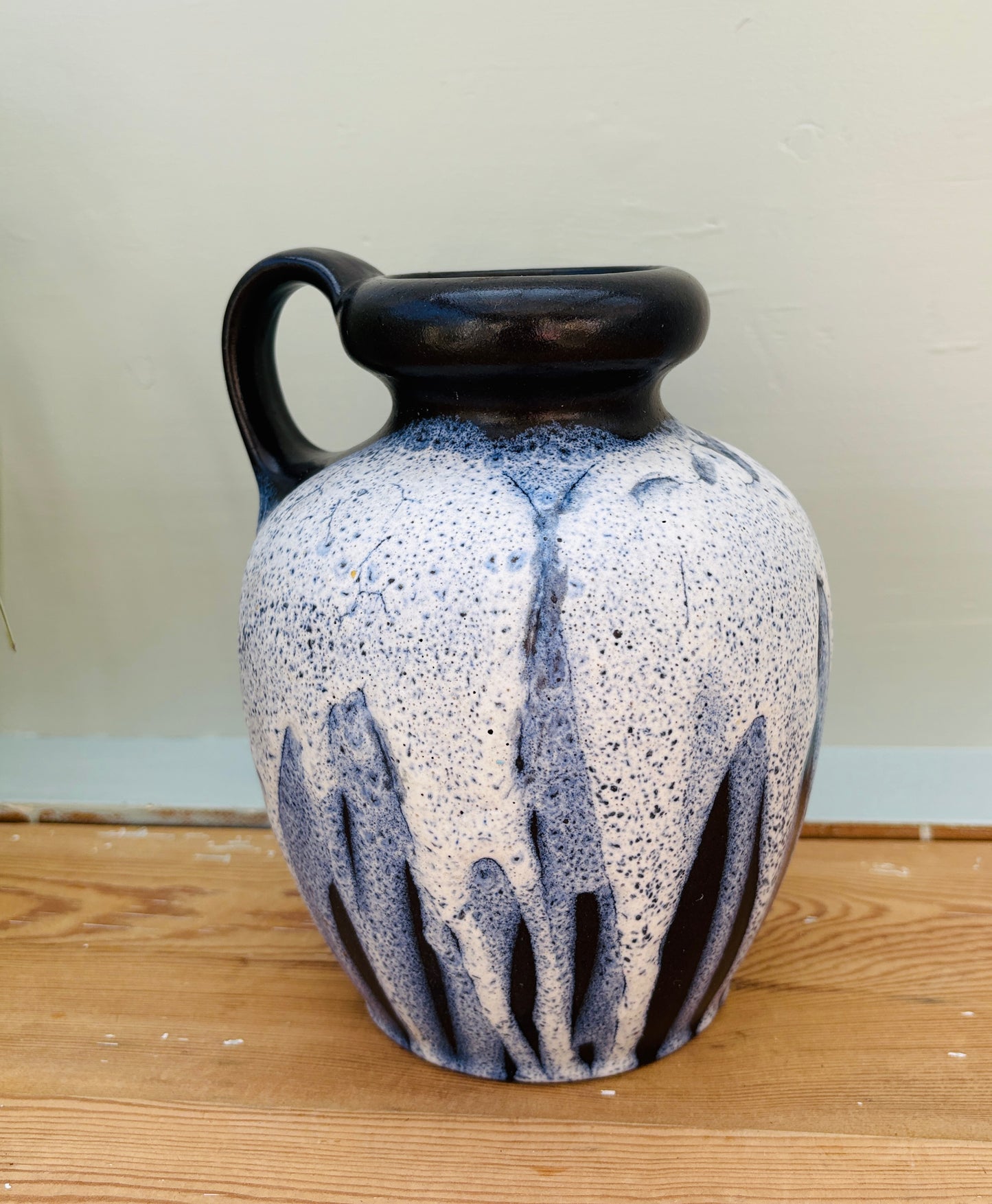 Tysk vintage keramik vase model 518-20