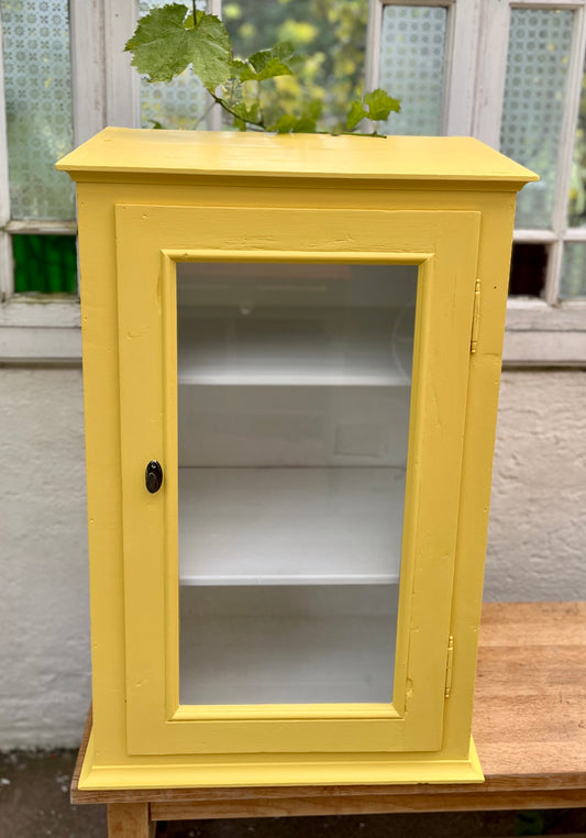 Gul vitrine