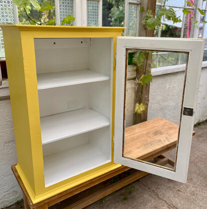Gul vitrine
