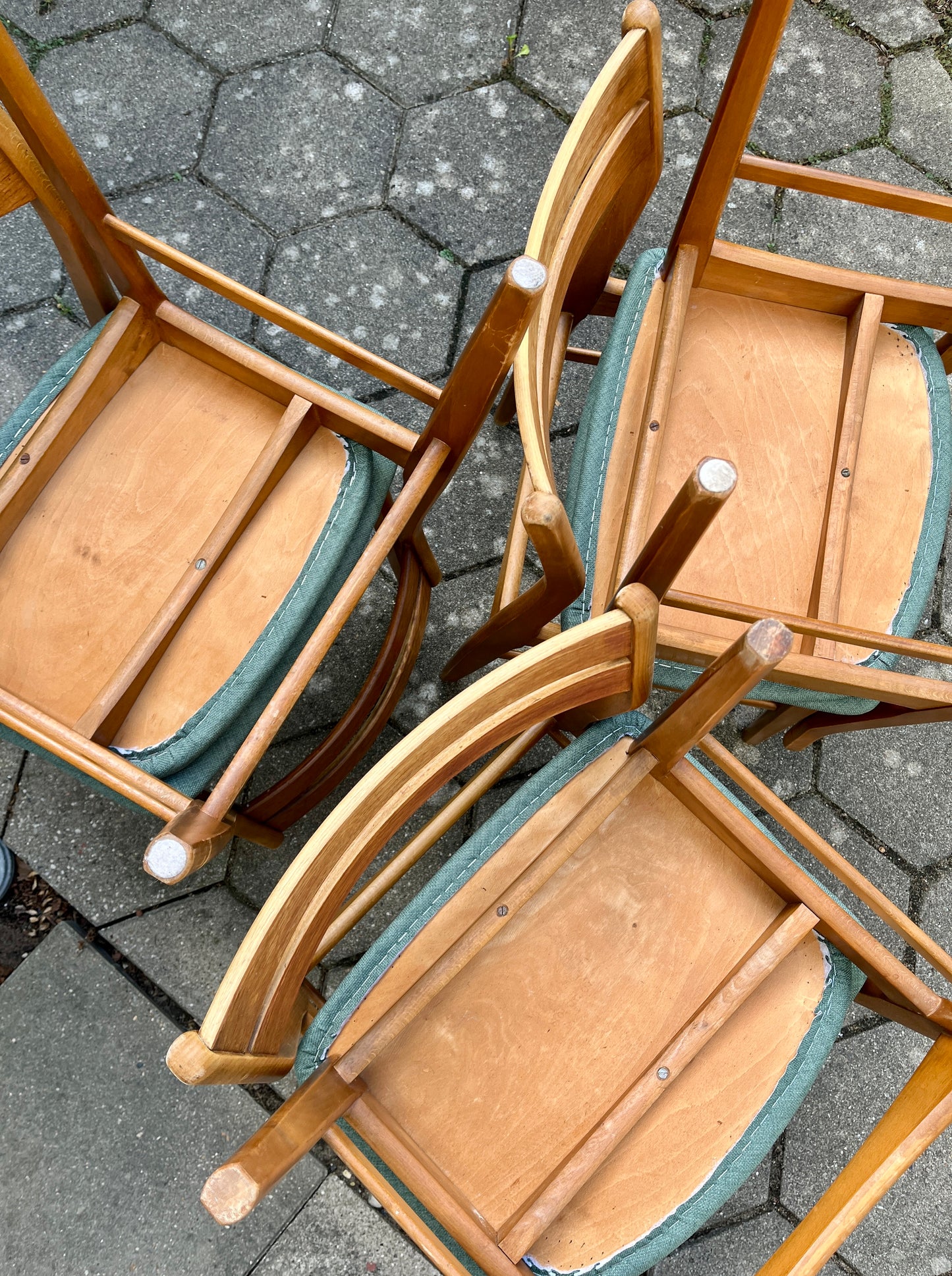 Faldsled stol nr. 67 – 6 stk.