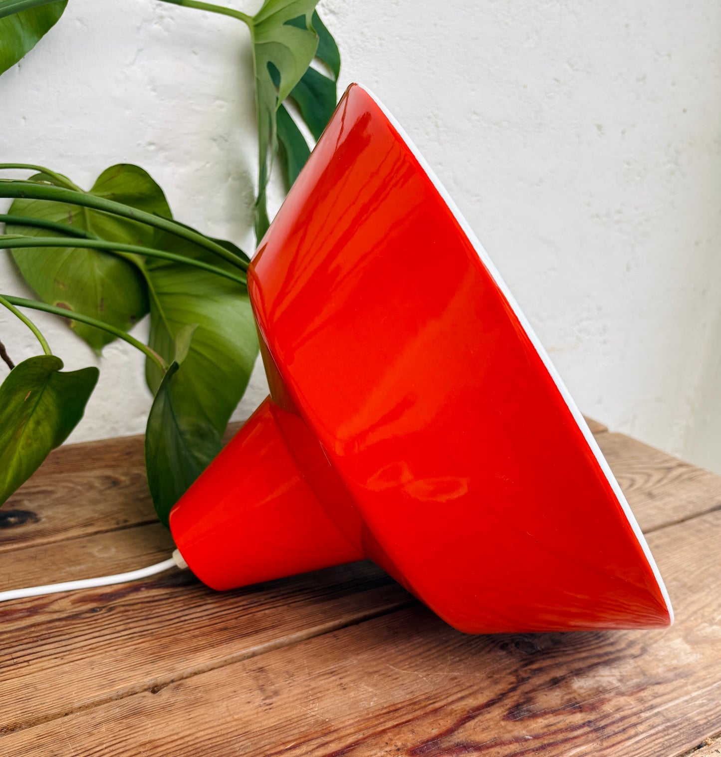 Original Louis Poulsen værkstedspendel – orange