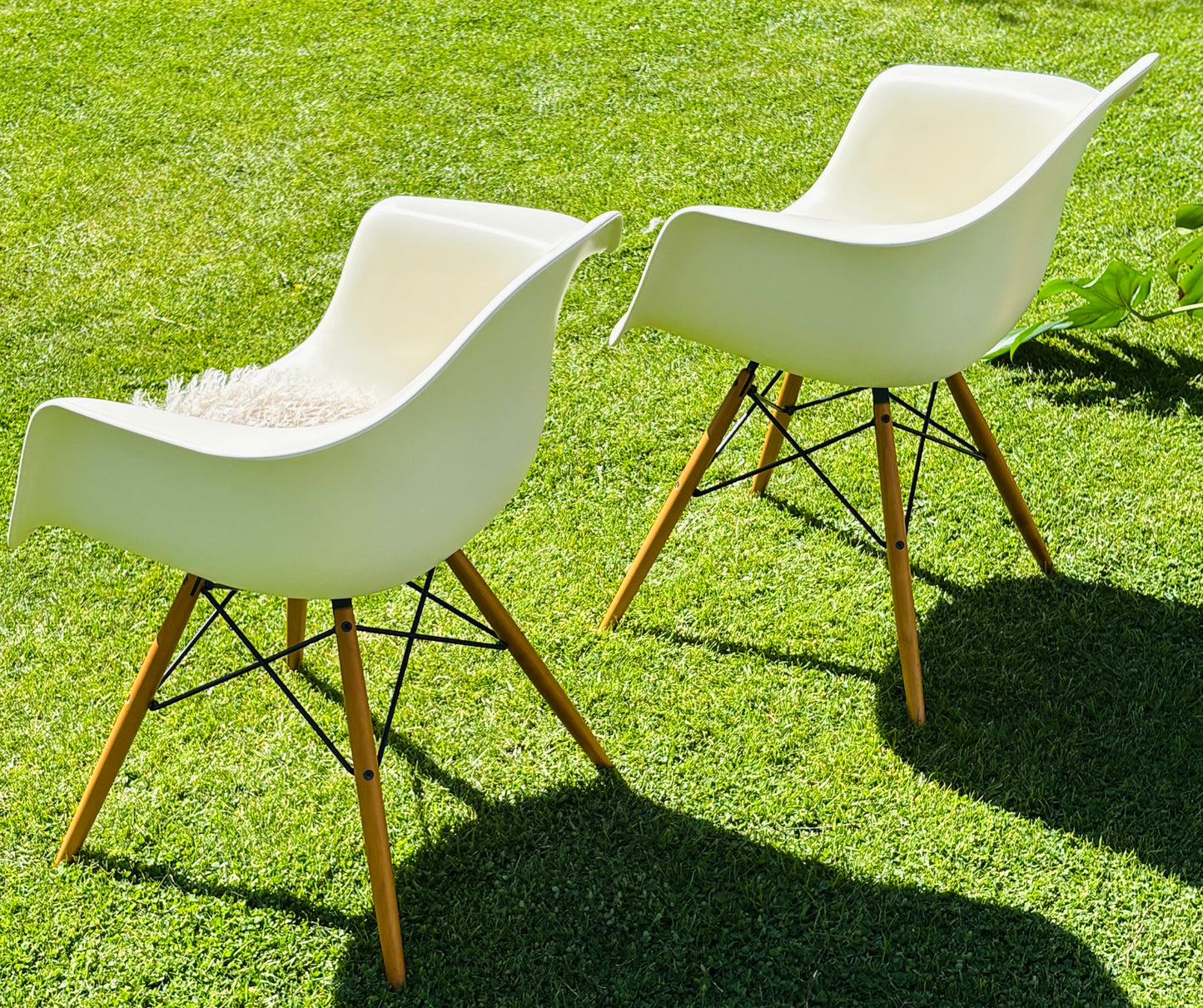Eames Plastic Armchair DAW: Den hvide klassiker