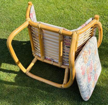 Vintage bambus loungesæt