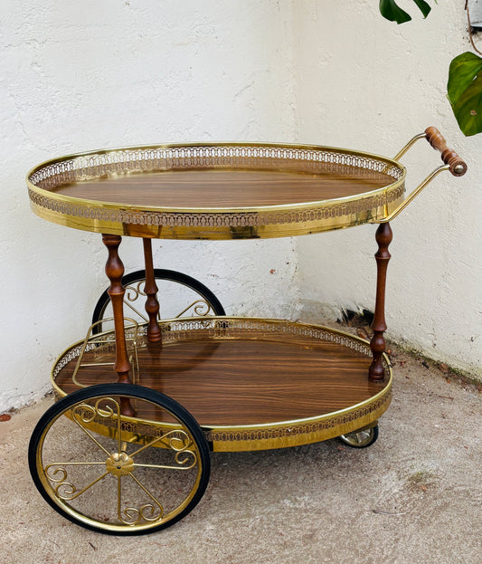Smuk italiensk vintage barvogn