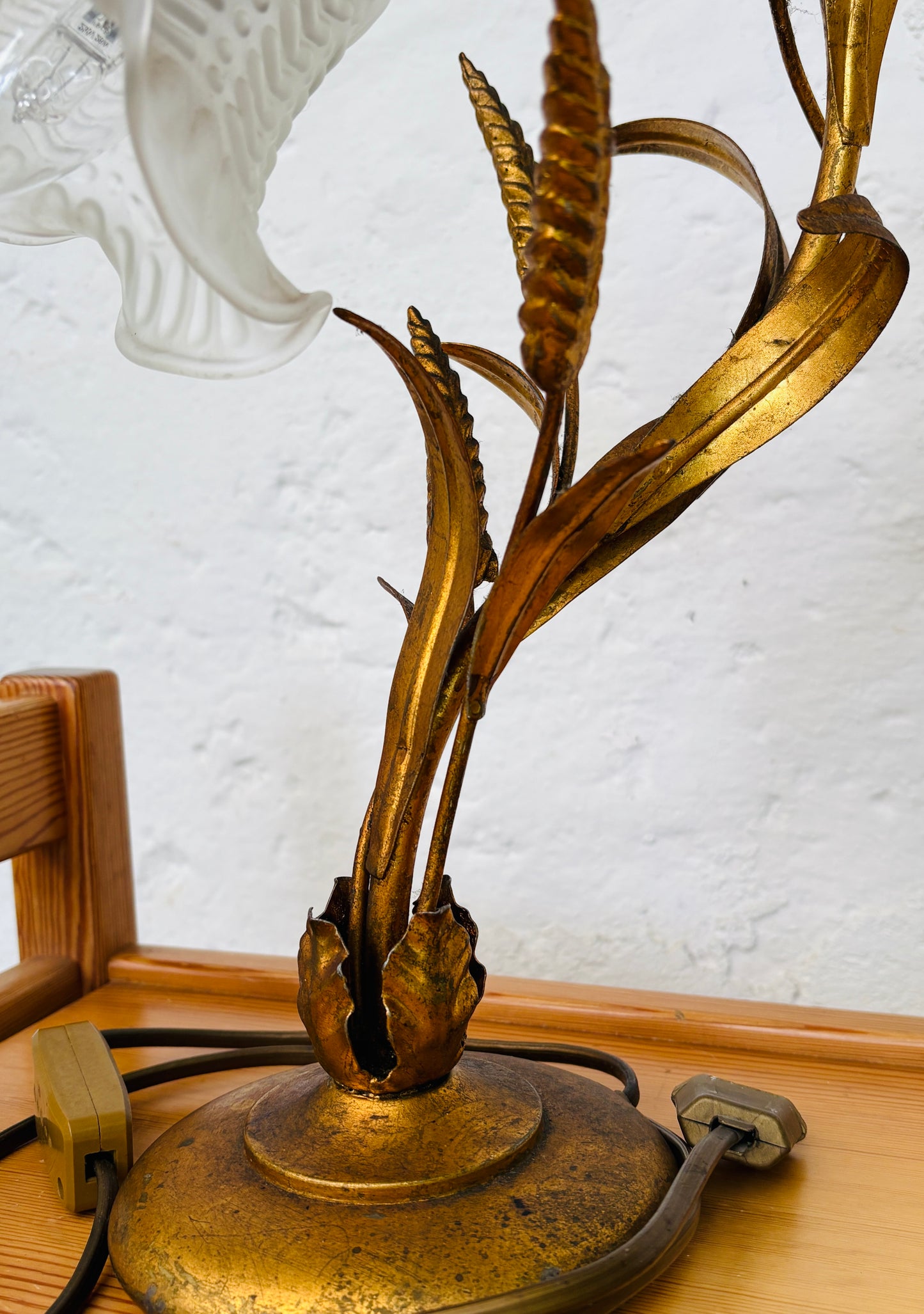 2 stk. Hollywood Regency bordlamper