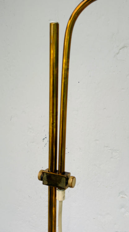 Vintage standerlampe i messing
