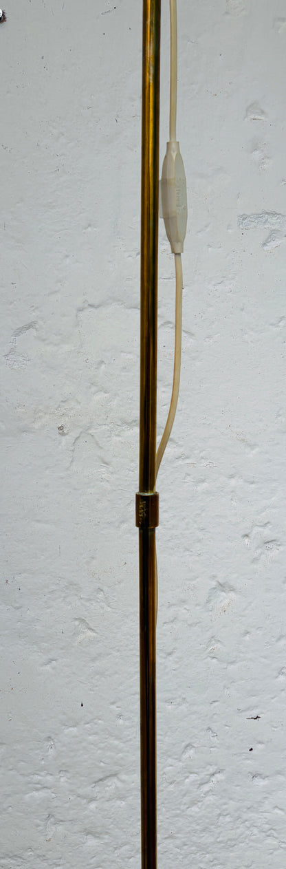 Vintage standerlampe i messing