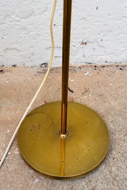 Vintage standerlampe i messing