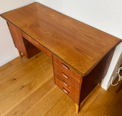 Teak skrivebord