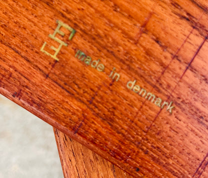 Indskudsborde i teak – Peter Hvidt & Orla Mølgaard.