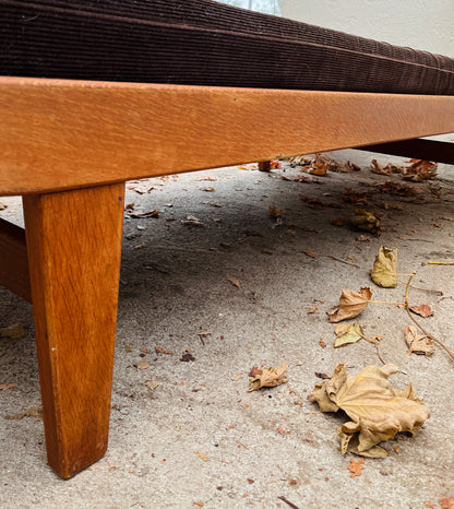 FDB daybed af Poul Volther – massiv eg med smuk patina