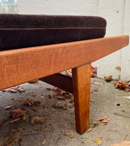 FDB daybed af Poul Volther – massiv eg med smuk patina