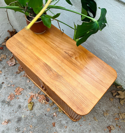 Vintage Jalousiskab med to låger