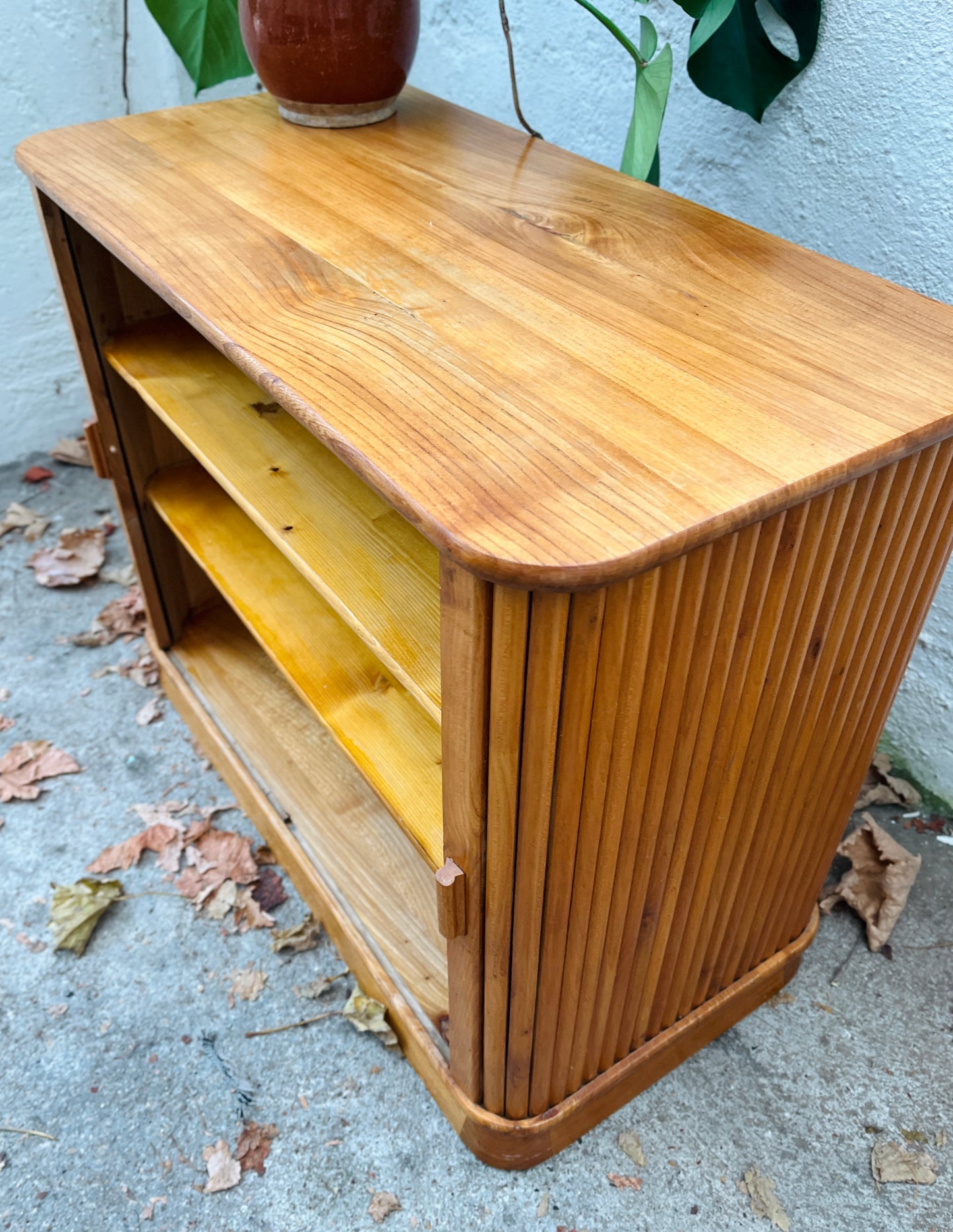 Vintage Jalousiskab med to låger